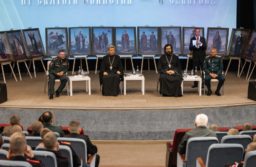 Экспозиция «Духовные покровители армии: от святого воинства — к Суворову» открыта в МсСВУ при поддержке епархиального отдела по делам молодежи